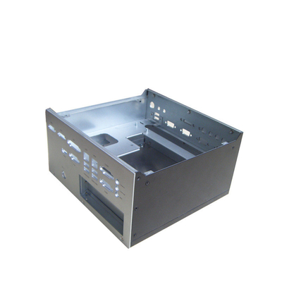 Un servizio di alluminio d'argento di 5052 scatole di abitudine 1.5mm di montaggio della lamiera sottile di precisione dell'OEM